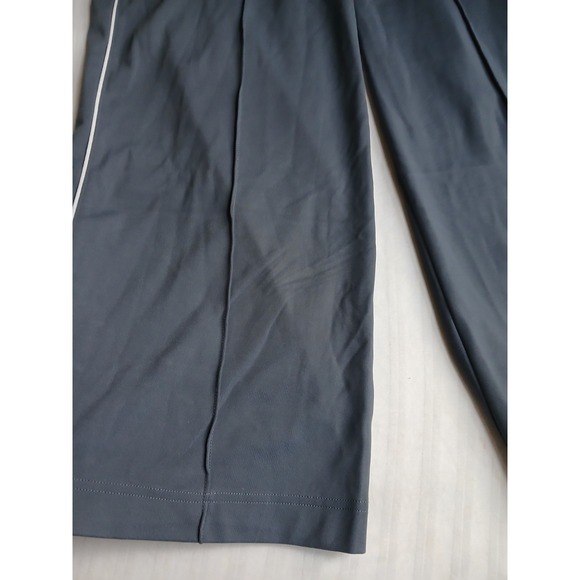 Athleta Pants Medium Venice Wide Leg Track Stripe Stretch Zip Pockets Comfort - Picture 2 of 16